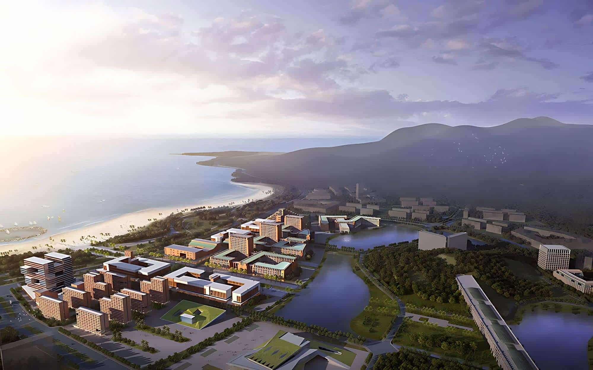 Sun Yat-sen ariel View