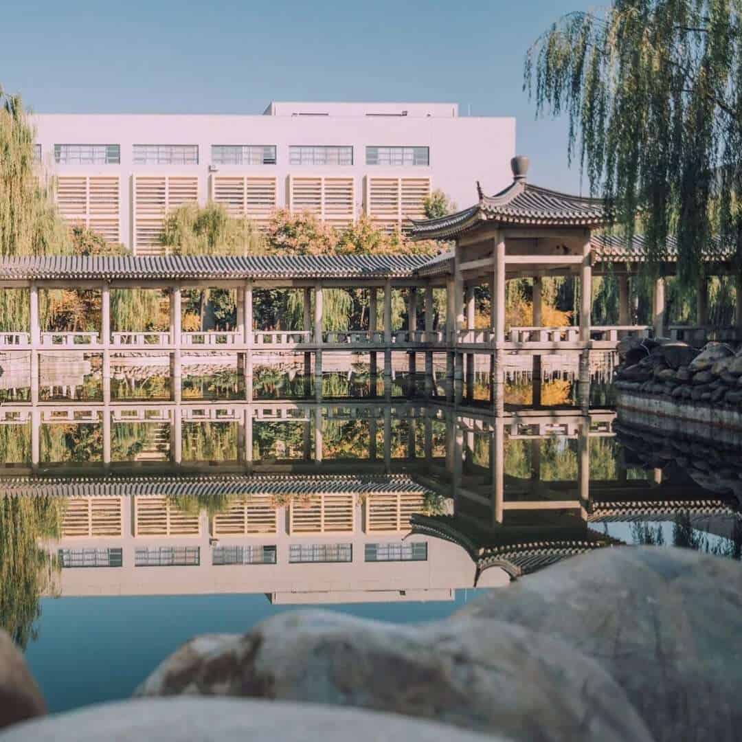 Chang'an University Chinese Traditional Style Corridor