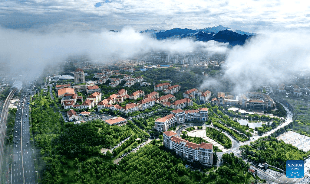 Ocean University of China skyview