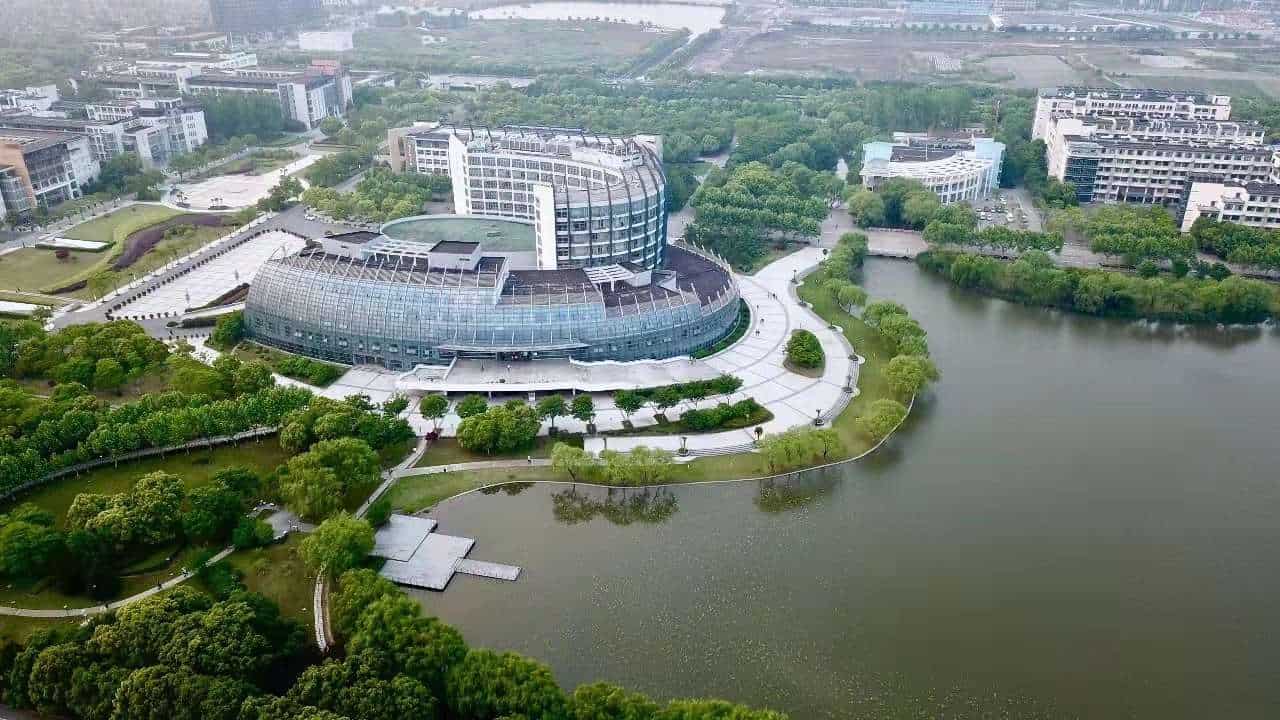 Donghua University skyview