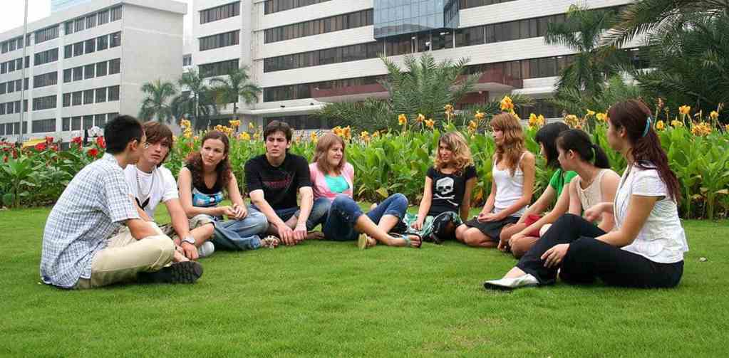 South China Normal University students
