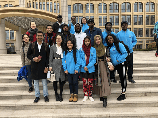 Ocean University of China students