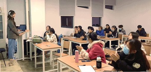 Wuhan University of Technology students