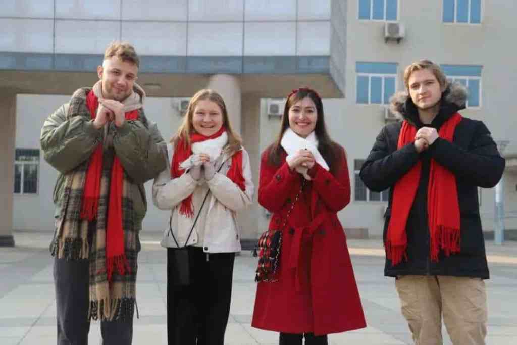 Xi'an University of Technology students