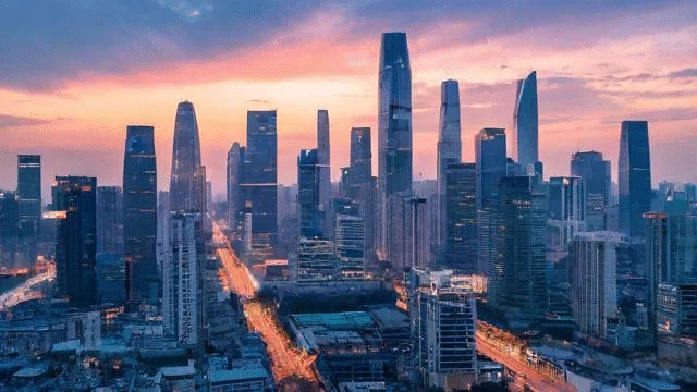 city in china