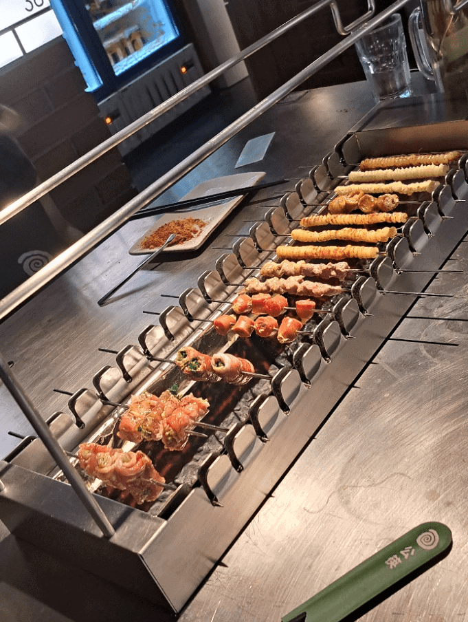 International student life, bbq