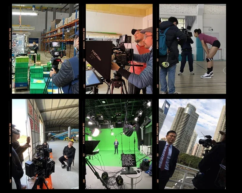 filming in china