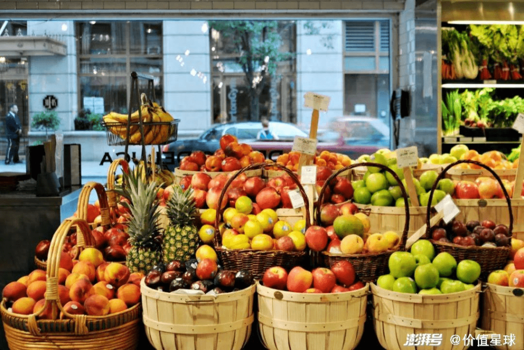 fruit stall common chinese gift