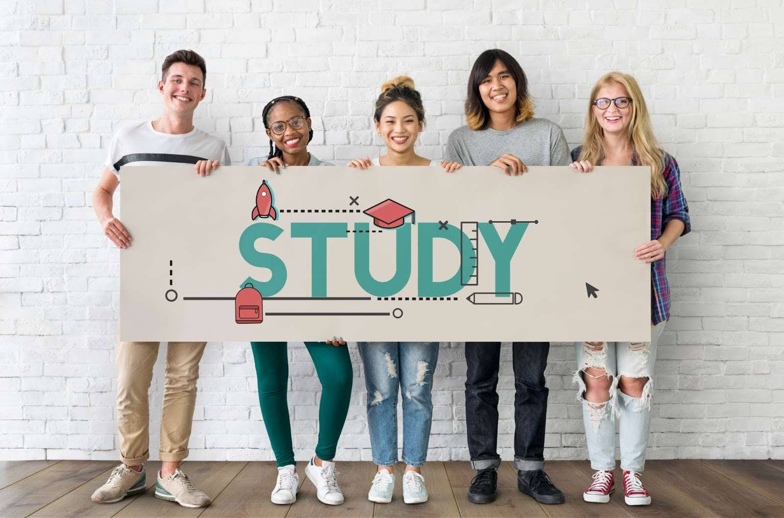 international students study