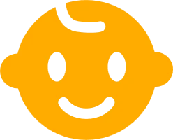 orange baby logo
