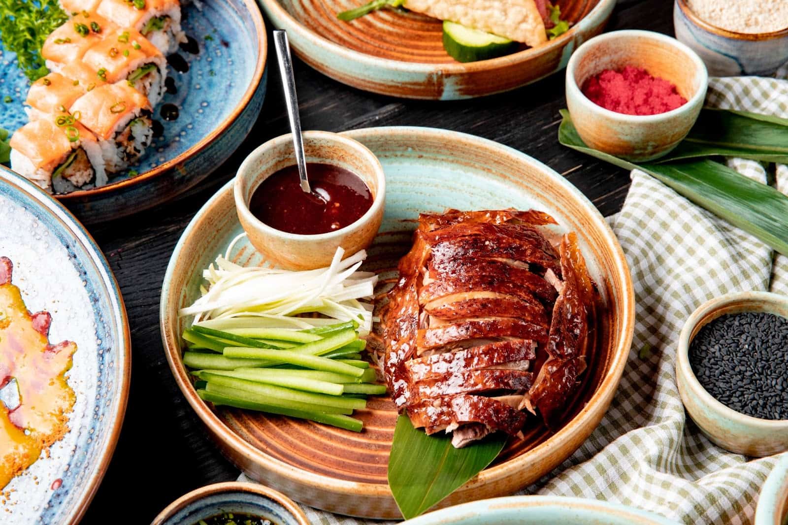 peking duck chinese cuisine