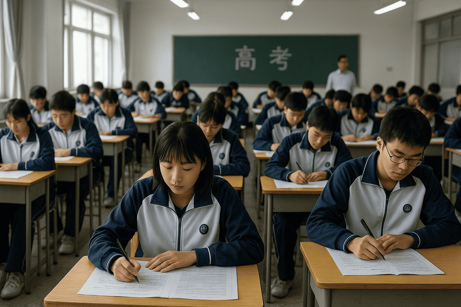 high school in china