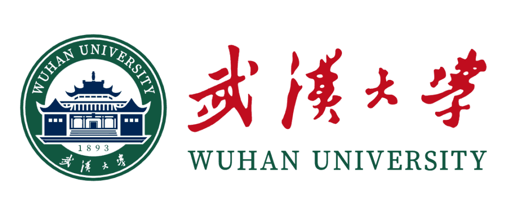 Logo of Wuhan University featuring a traditional Chinese building design, the year 1893, and the university's name in both Chinese and English.