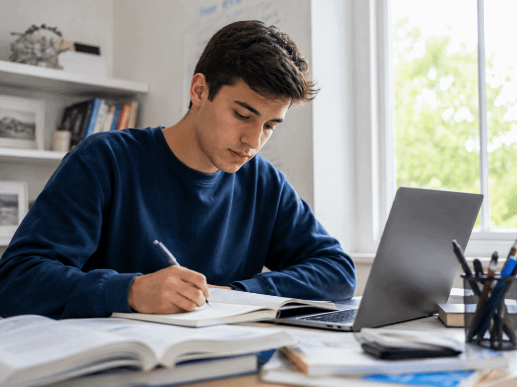 International student preparing for the CSCA to study in China in 2027
